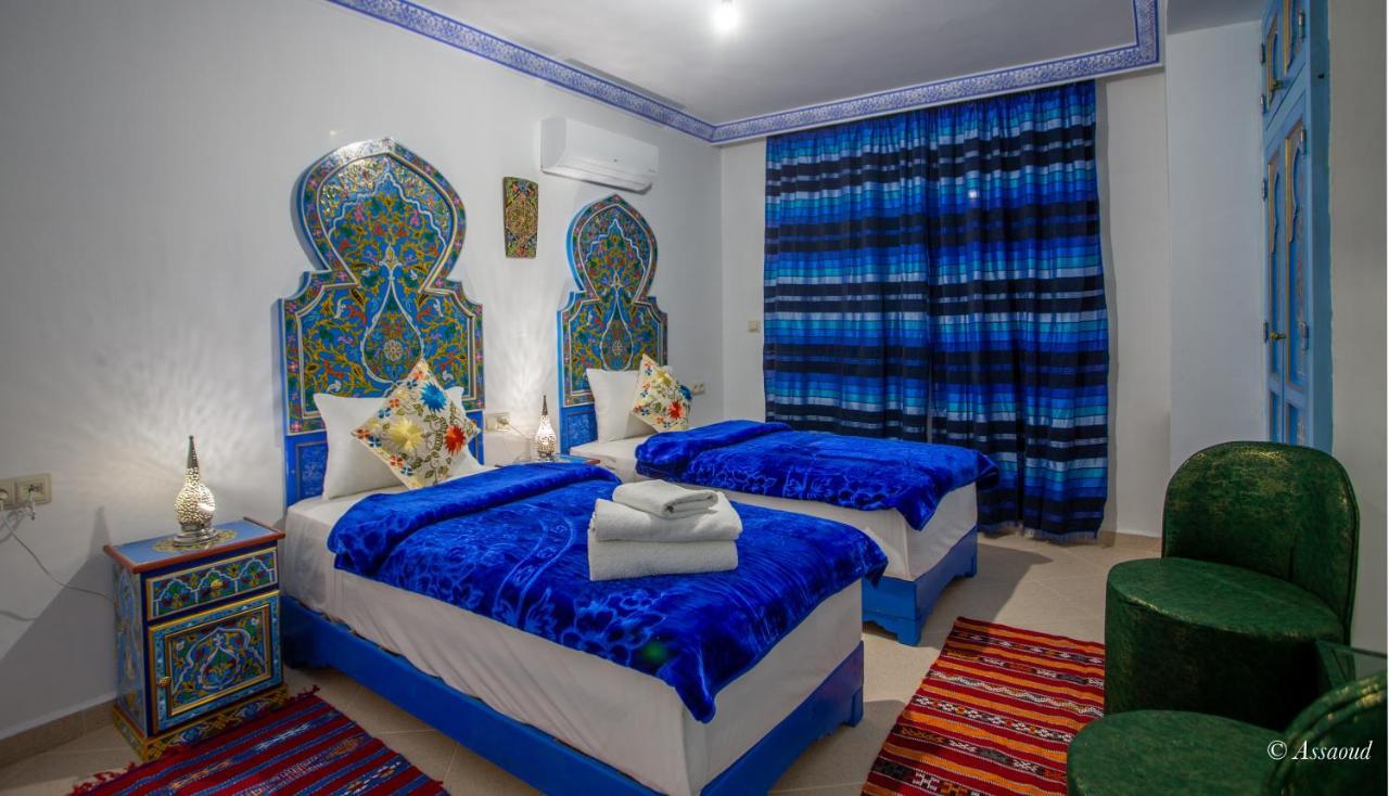 לינה וארוחת בוקר צ'פצ'אוונה Puerta Azul מראה חיצוני תמונה