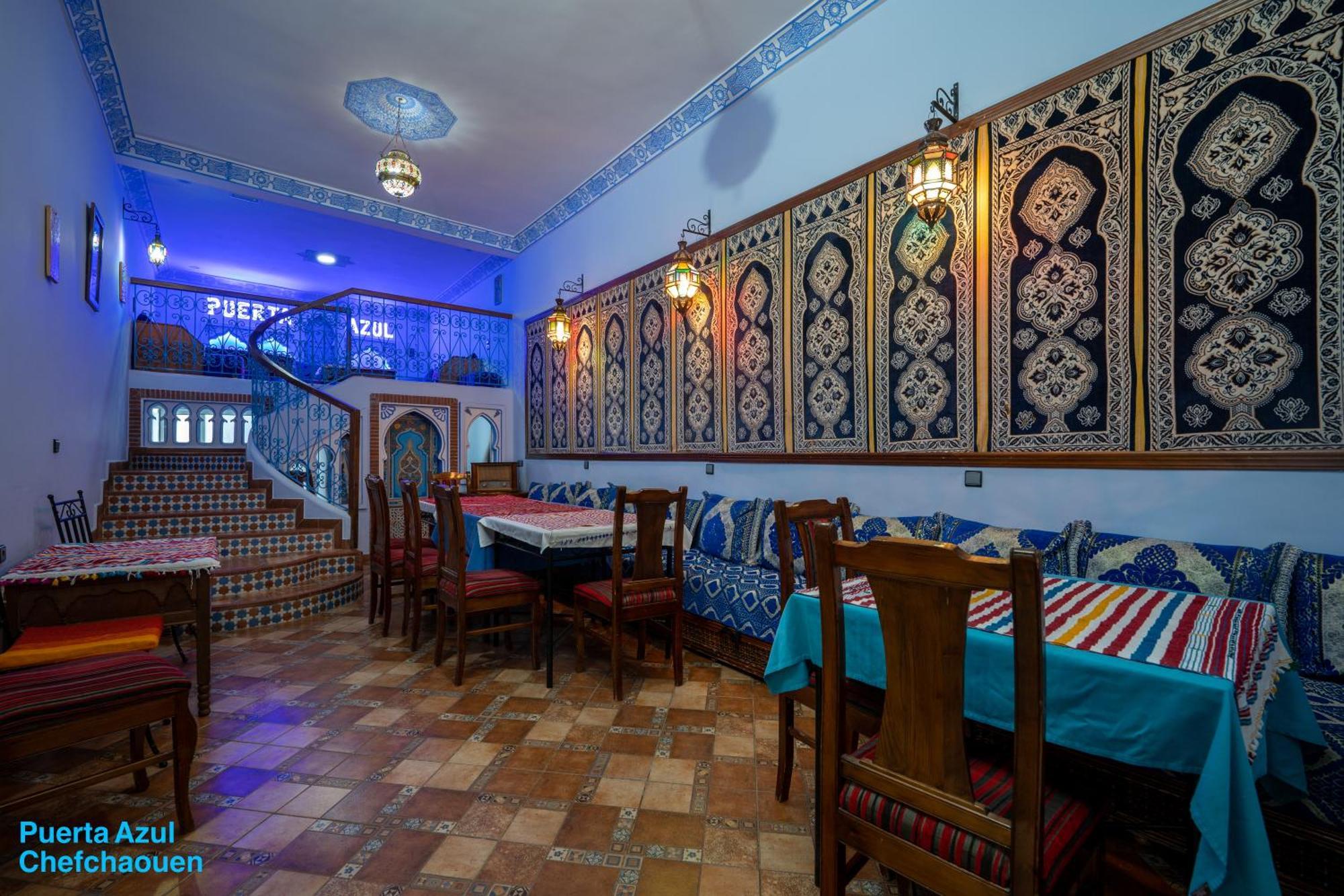 לינה וארוחת בוקר צ'פצ'אוונה Puerta Azul מראה חיצוני תמונה