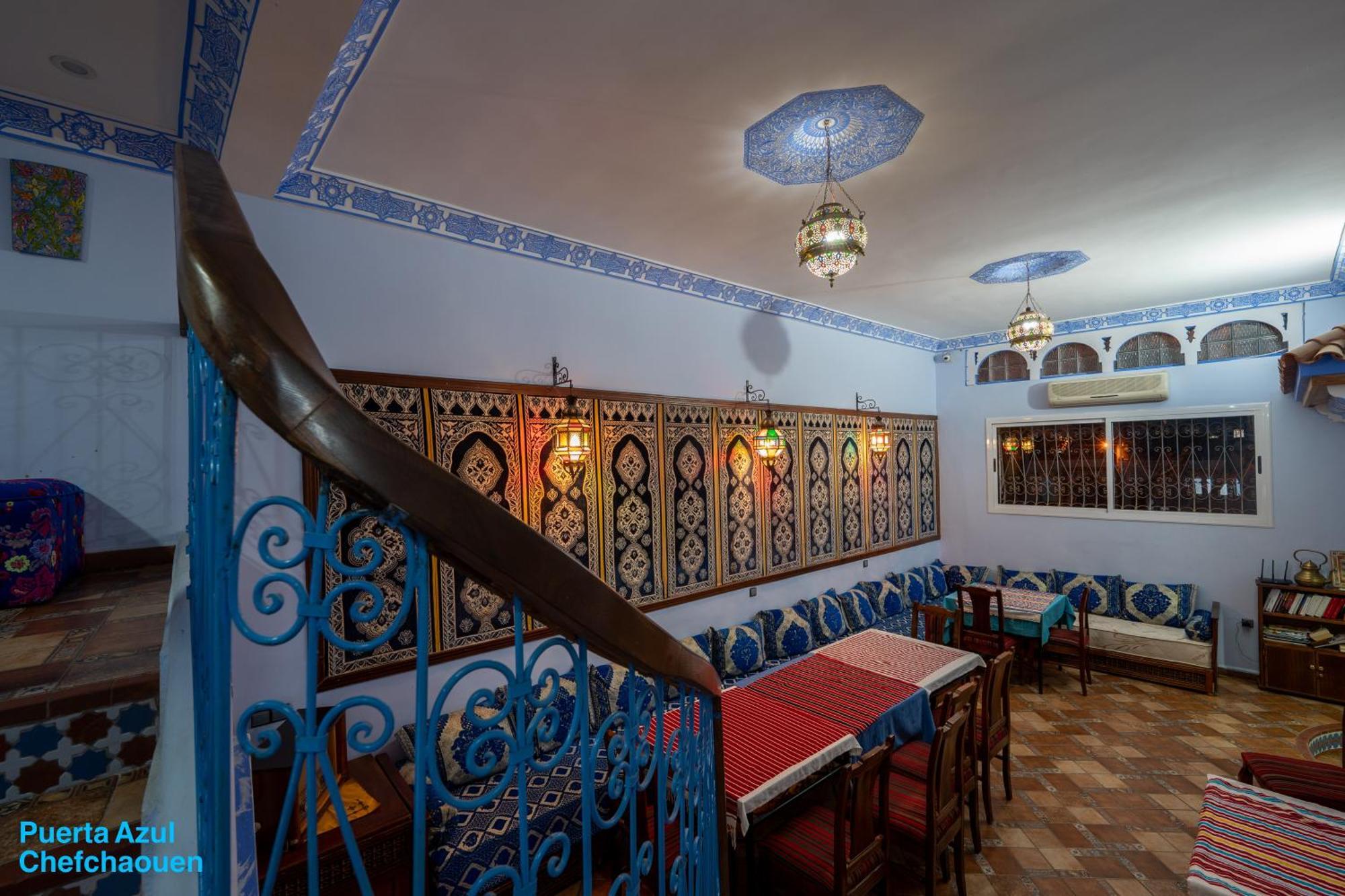 לינה וארוחת בוקר צ'פצ'אוונה Puerta Azul מראה חיצוני תמונה