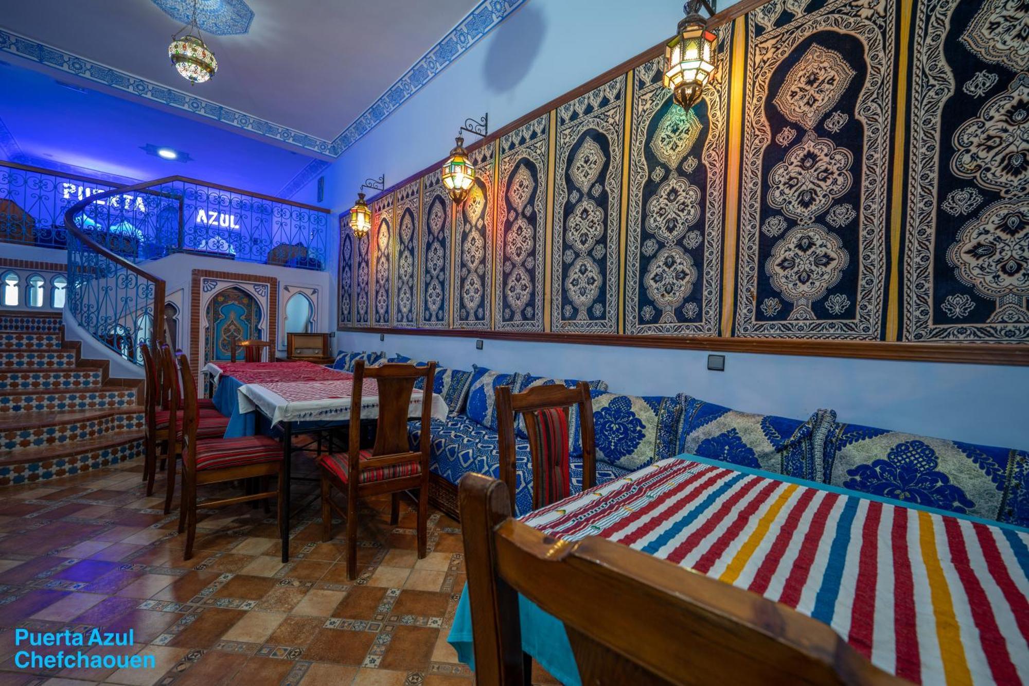 לינה וארוחת בוקר צ'פצ'אוונה Puerta Azul מראה חיצוני תמונה