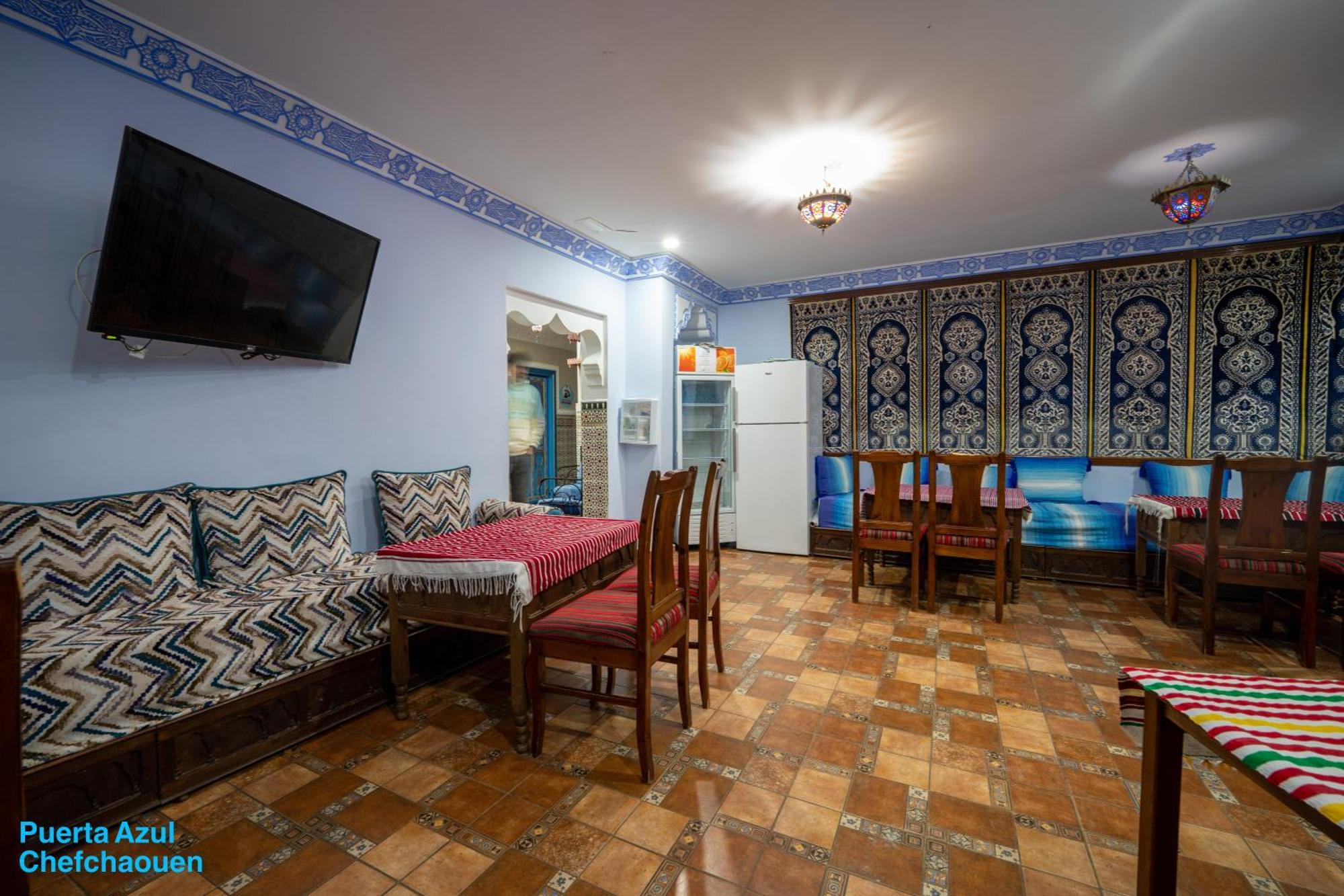 לינה וארוחת בוקר צ'פצ'אוונה Puerta Azul מראה חיצוני תמונה