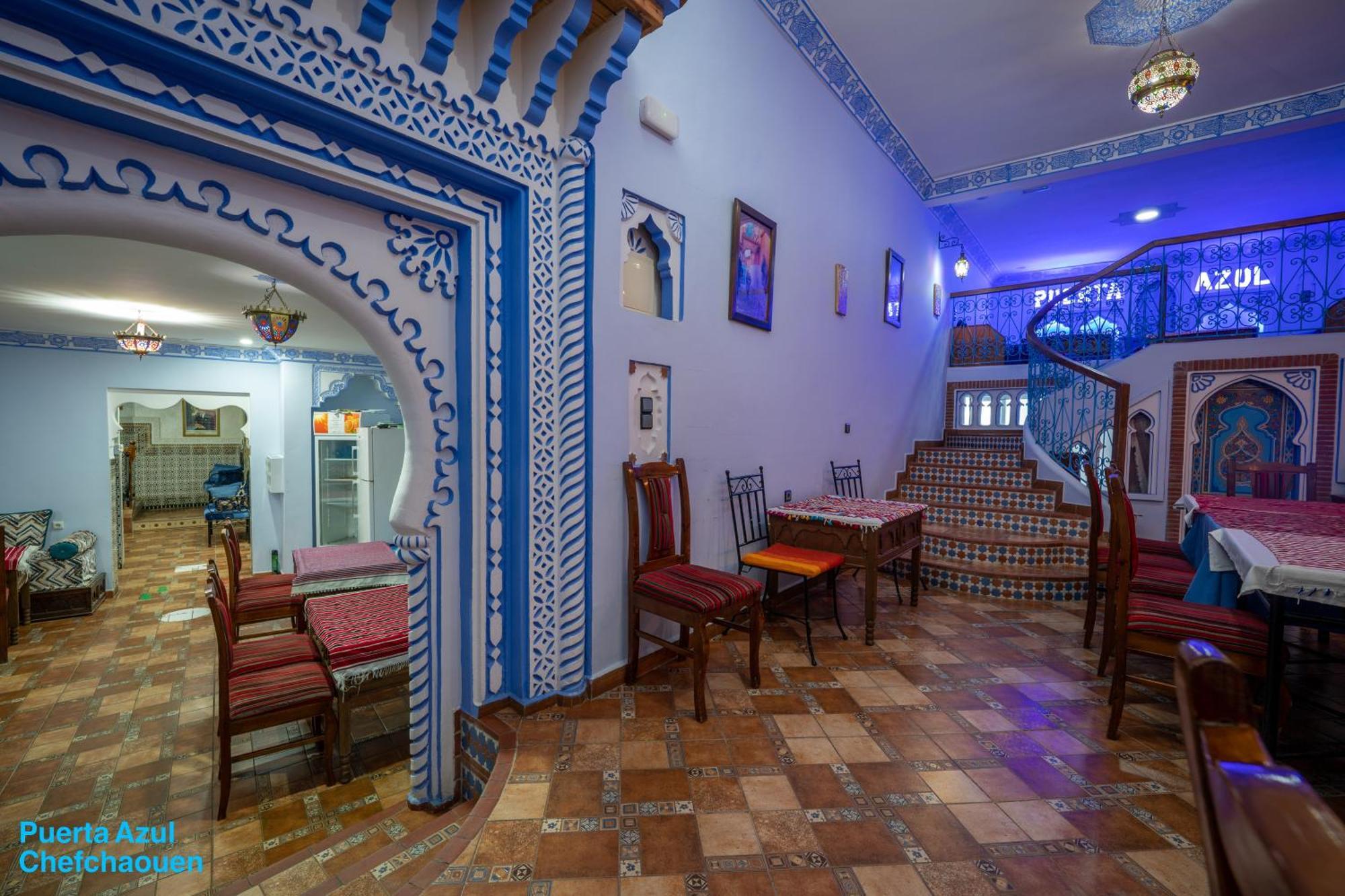 לינה וארוחת בוקר צ'פצ'אוונה Puerta Azul מראה חיצוני תמונה