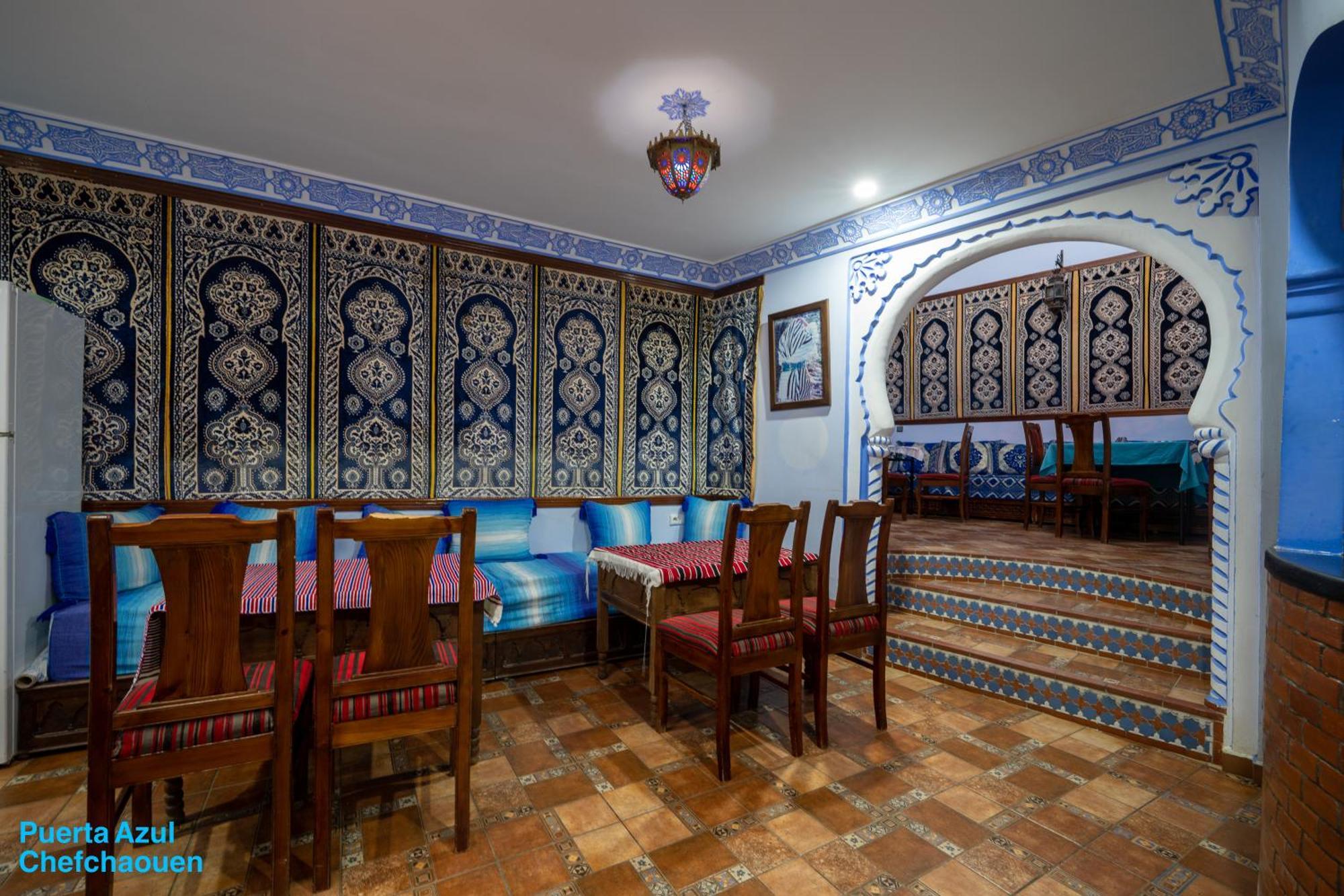 לינה וארוחת בוקר צ'פצ'אוונה Puerta Azul מראה חיצוני תמונה