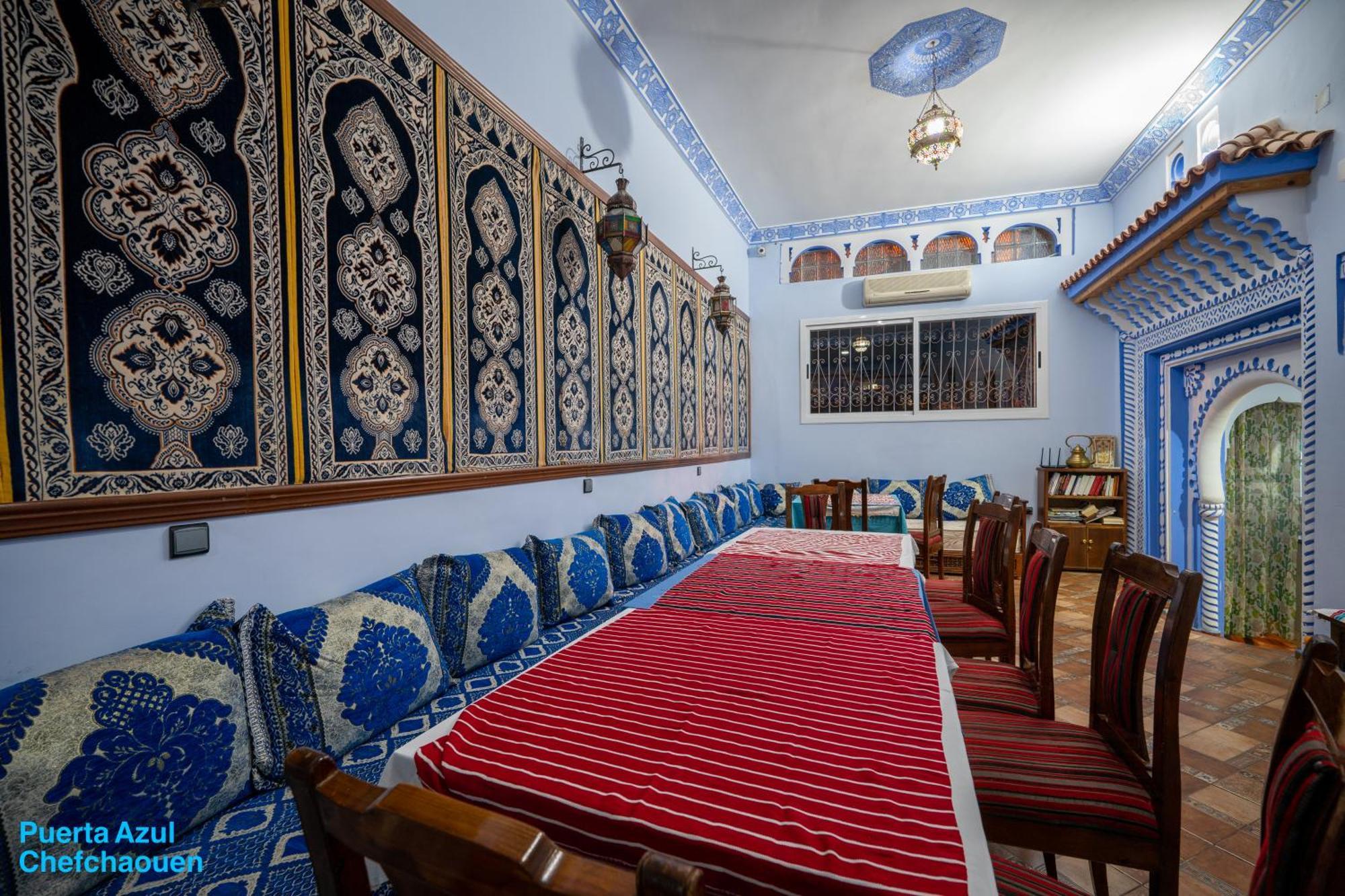 לינה וארוחת בוקר צ'פצ'אוונה Puerta Azul מראה חיצוני תמונה