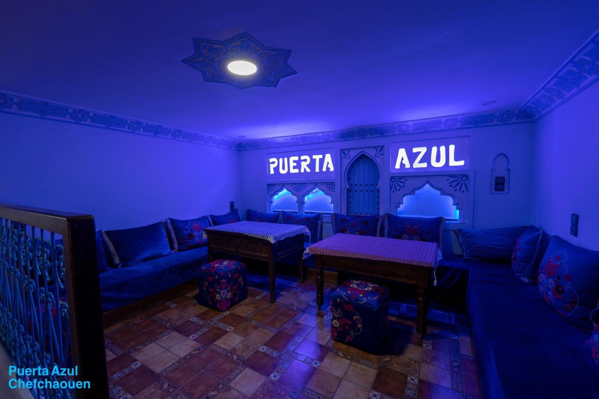 לינה וארוחת בוקר צ'פצ'אוונה Puerta Azul מראה חיצוני תמונה