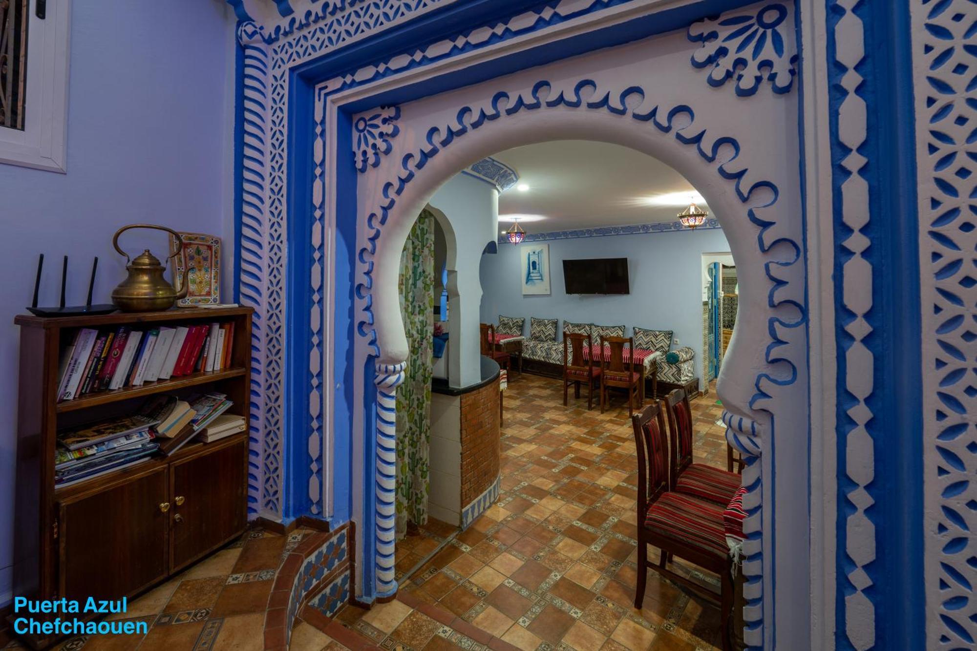 לינה וארוחת בוקר צ'פצ'אוונה Puerta Azul מראה חיצוני תמונה