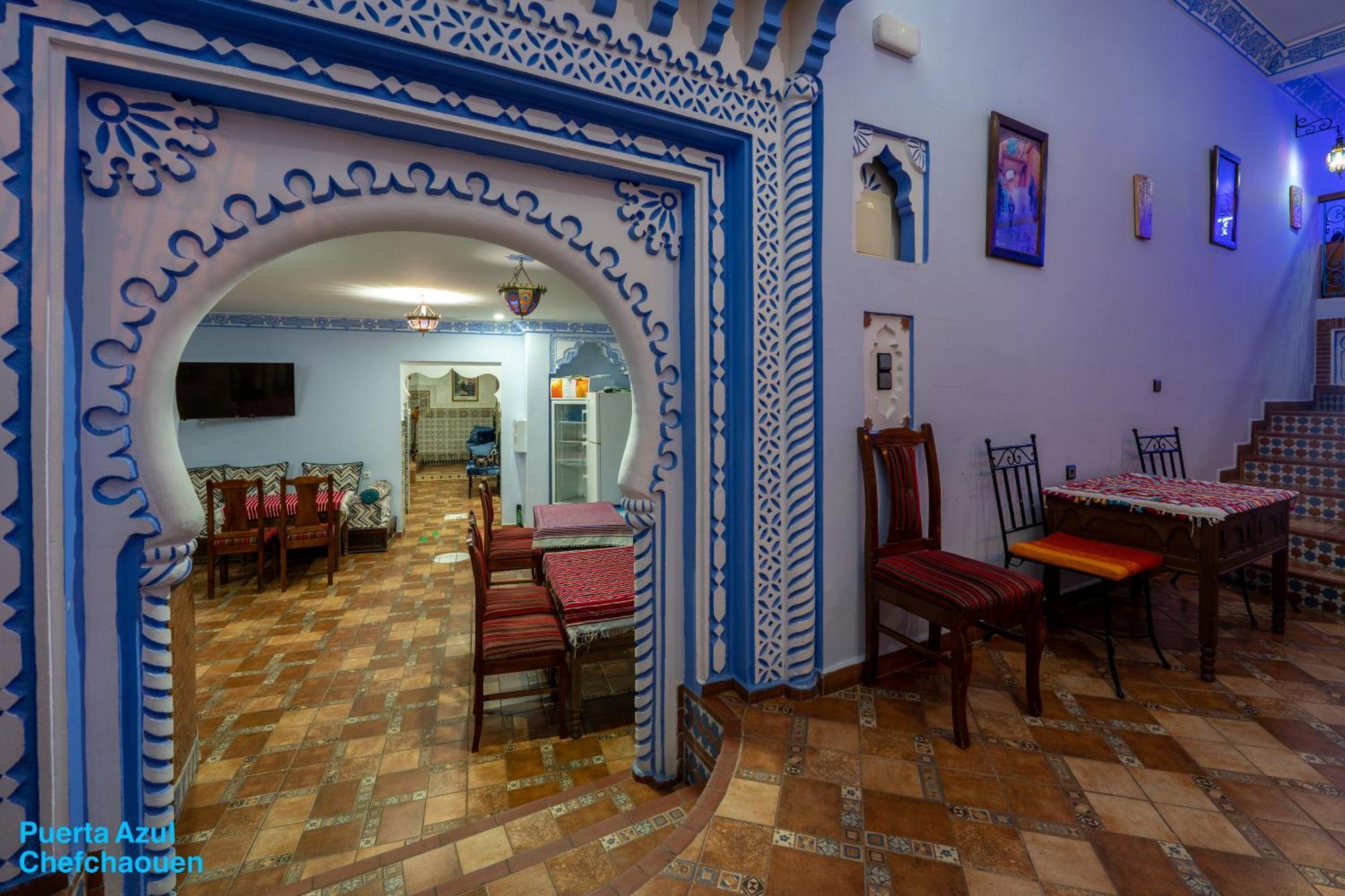 לינה וארוחת בוקר צ'פצ'אוונה Puerta Azul מראה חיצוני תמונה