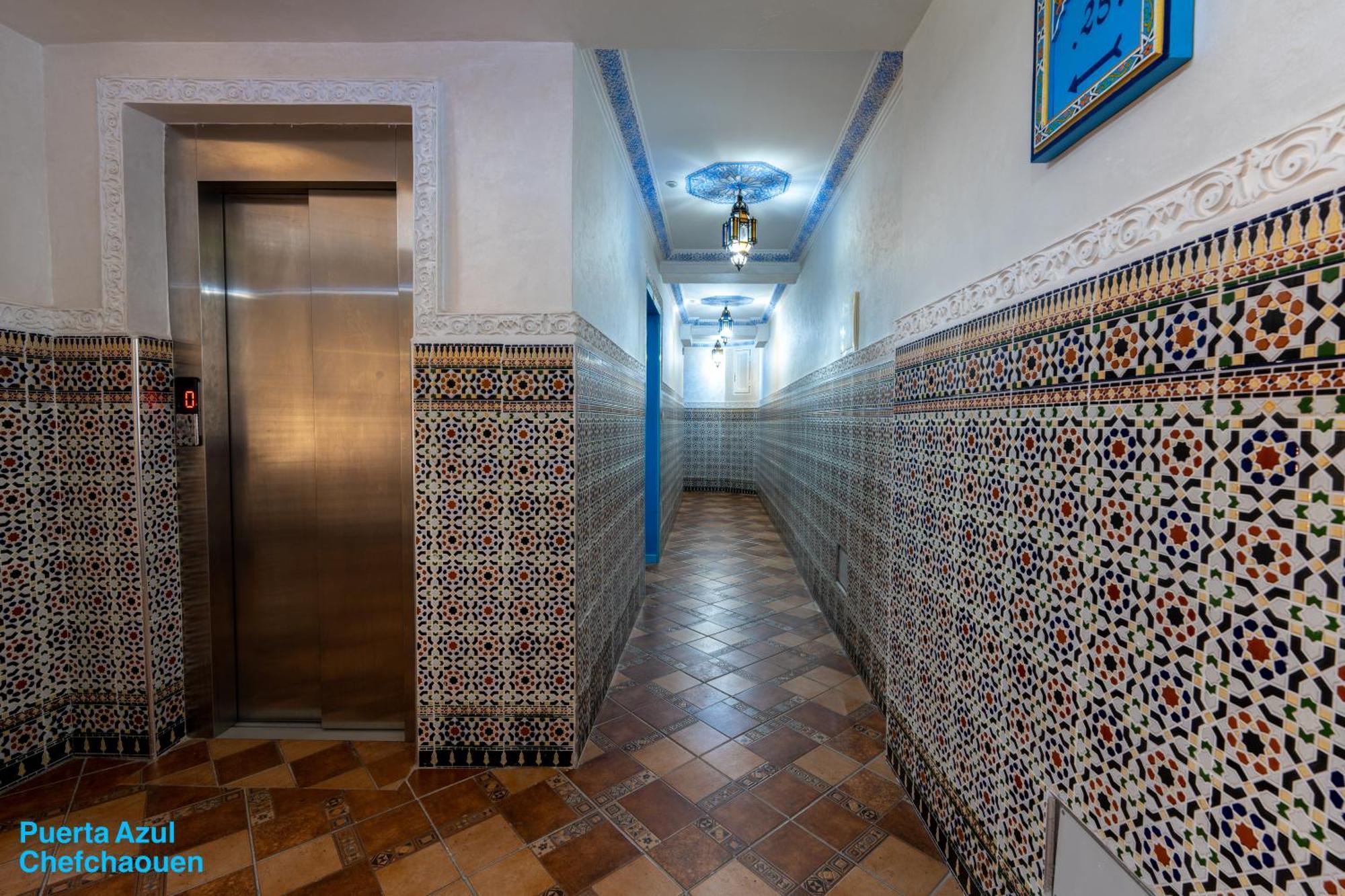 לינה וארוחת בוקר צ'פצ'אוונה Puerta Azul מראה חיצוני תמונה
