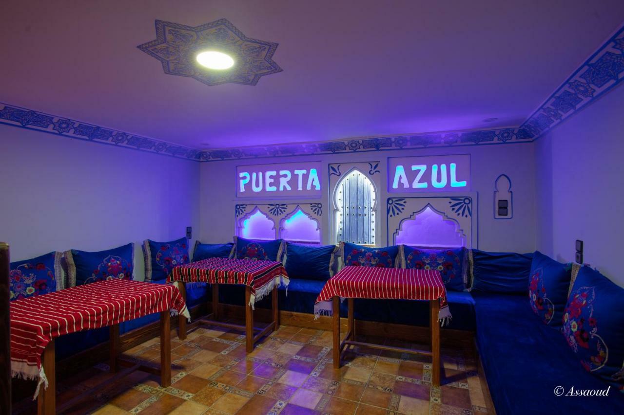 לינה וארוחת בוקר צ'פצ'אוונה Puerta Azul מראה חיצוני תמונה