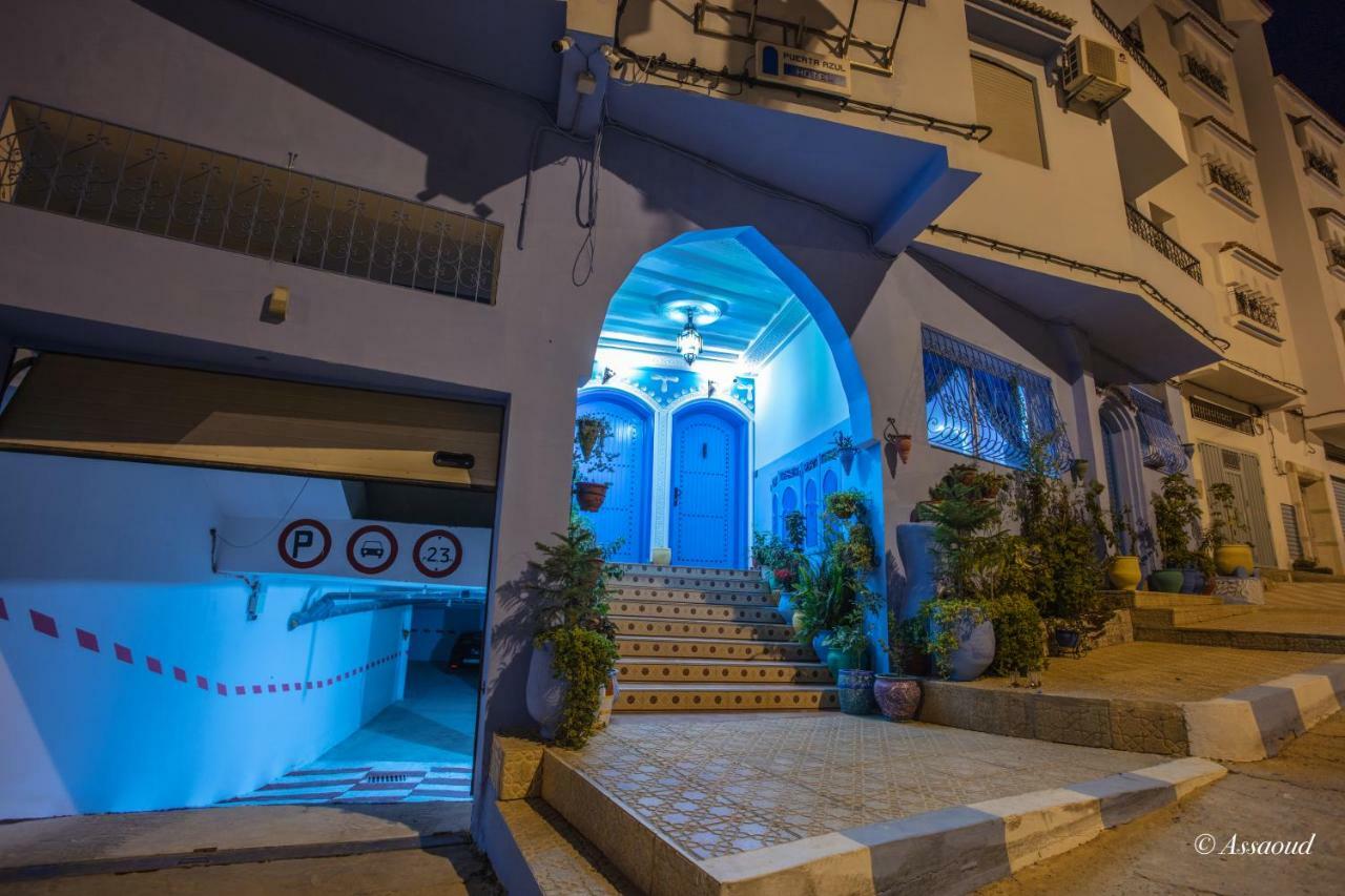 לינה וארוחת בוקר צ'פצ'אוונה Puerta Azul מראה חיצוני תמונה